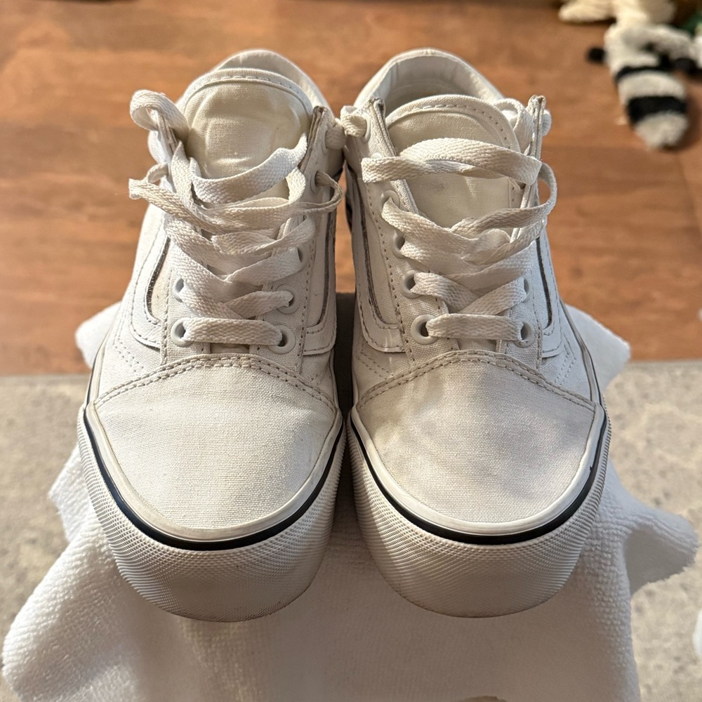 Vans Old Skool Stackform Pride Rainbow White Snea… - image 2